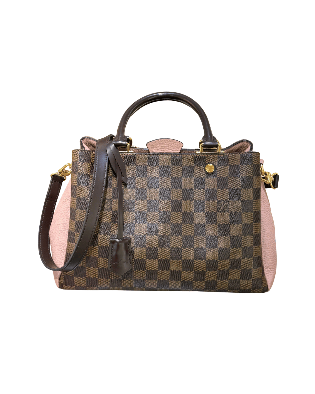 BRITTANY LOUIS VUITTON DAMIER EBENE RIFINITURE ROSA