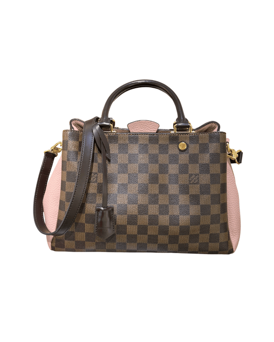 BRITTANY LOUIS VUITTON DAMIER EBENE RIFINITURE ROSA