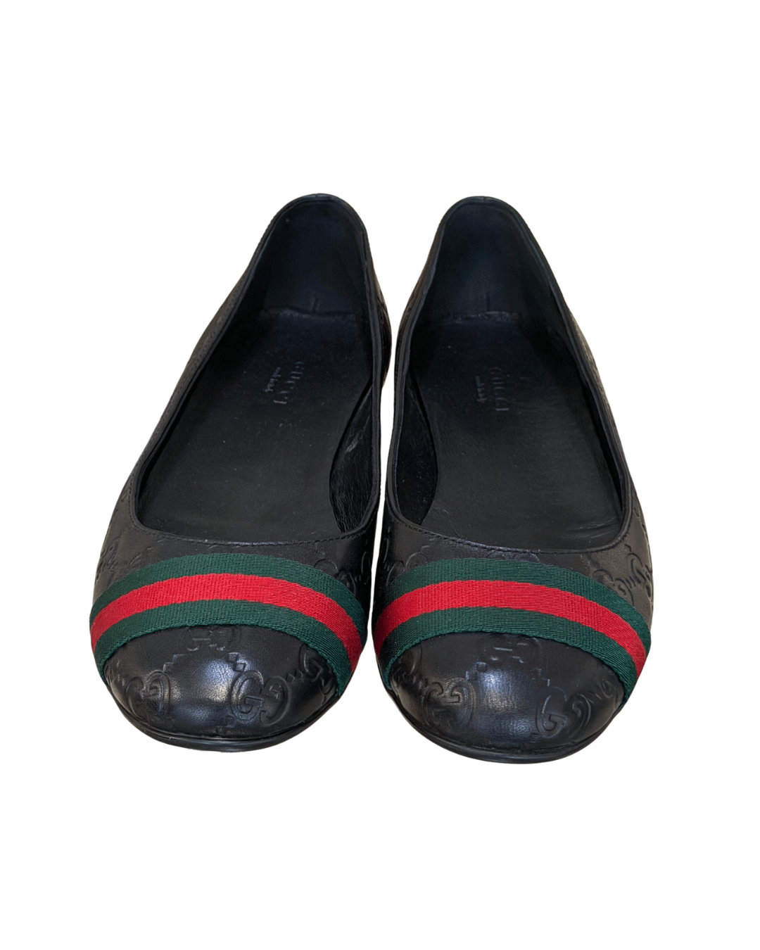 BALLERINE GUCCI NERE FASCIA WEB Nr38.5
