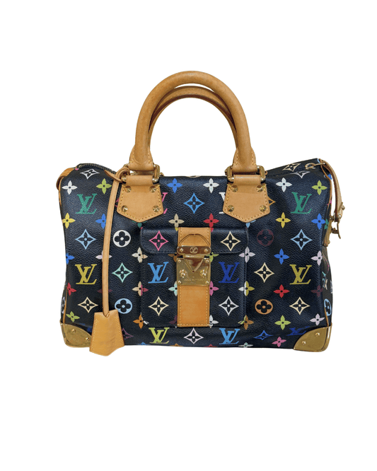 SPEEDY TAKASHI MURAKAMI BLACK LOUIS VUITTON