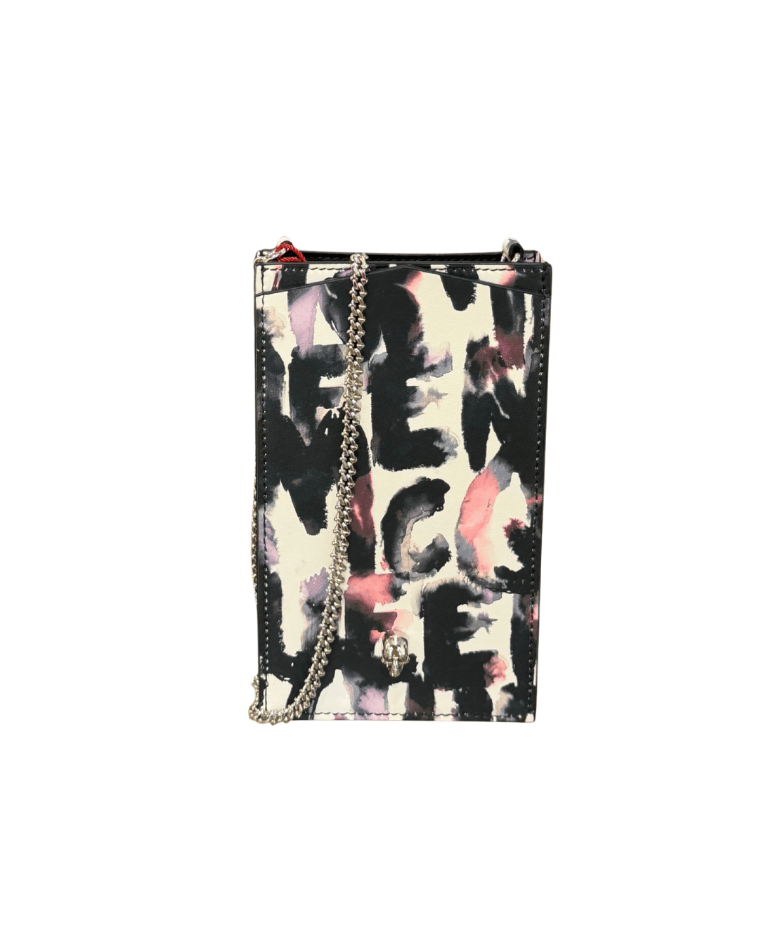 PORTACELLULARE ALEXANDER MCQUEEN CON CATENA
