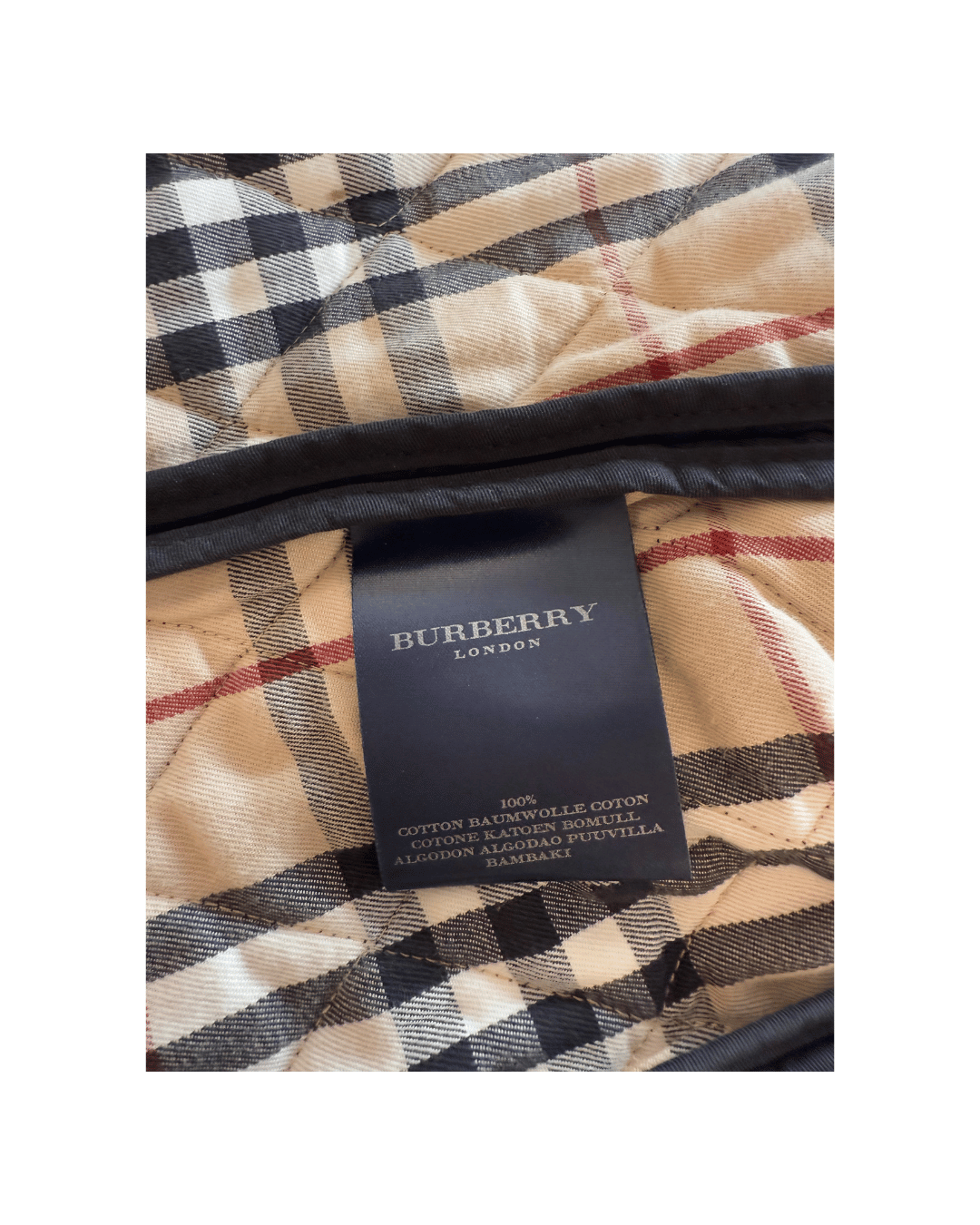 GIACCA TRAPUNTATA BURBERRY NERA