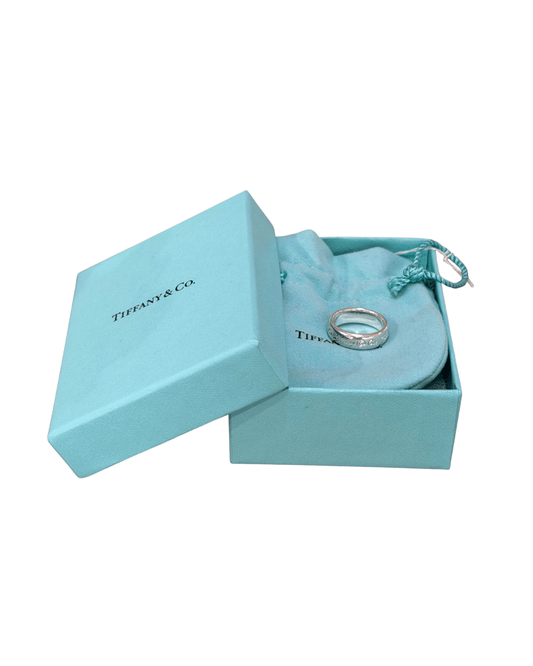 ANELLO TIFFANY ARGENTO CON SCATOLA