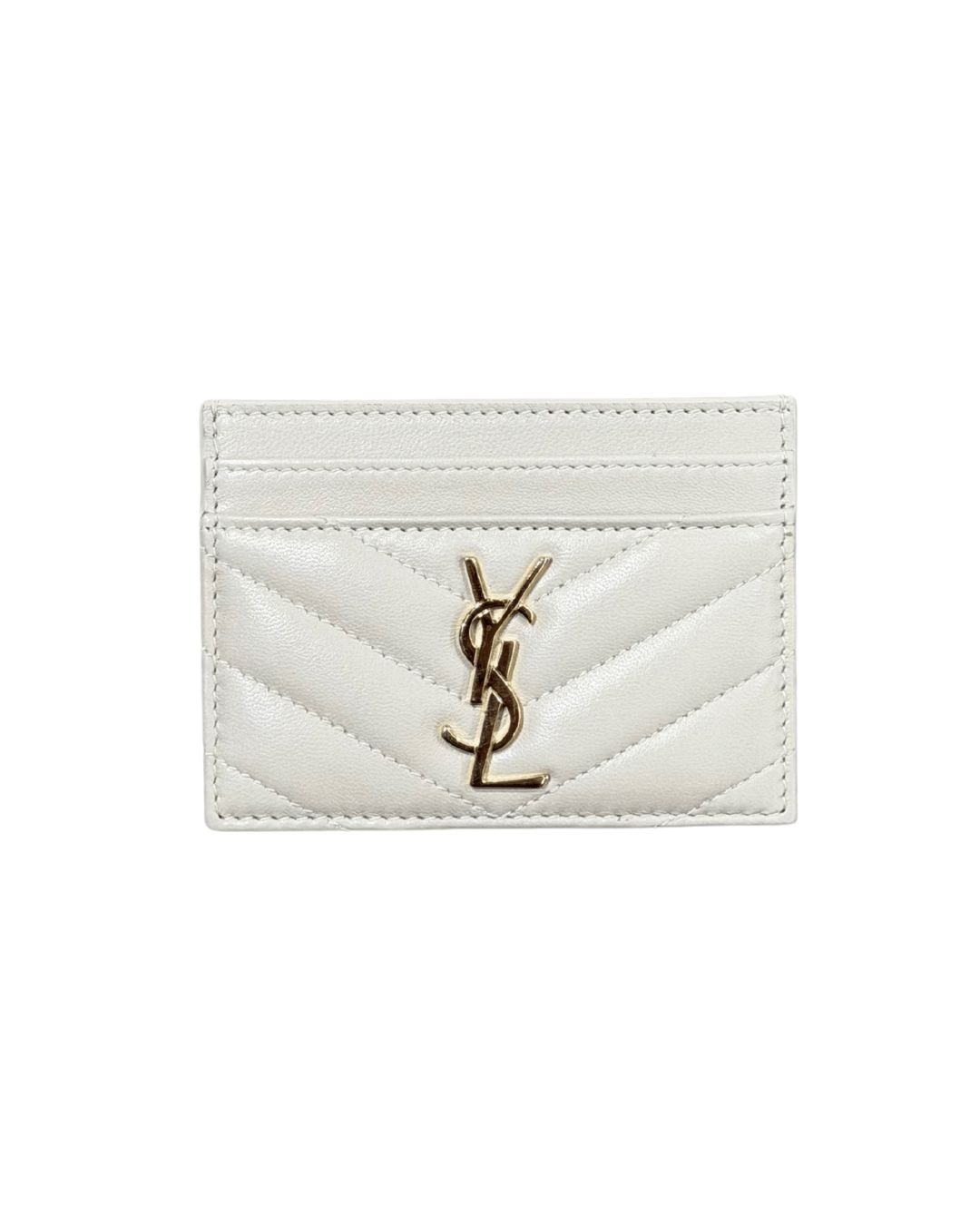 PORTACARTE CASSANDRA YSL AVORIO