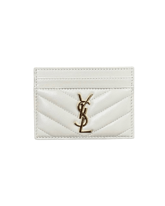 PORTACARTE CASSANDRA YSL AVORIO