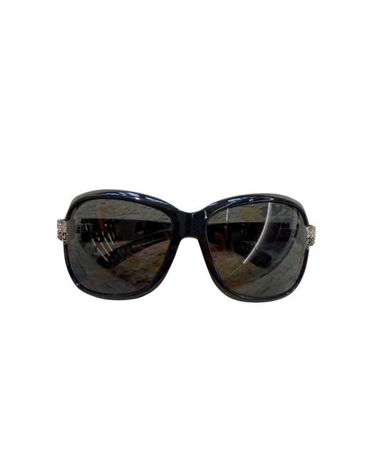OCCHIALI GUCCI NERI CON BRILLANTINI