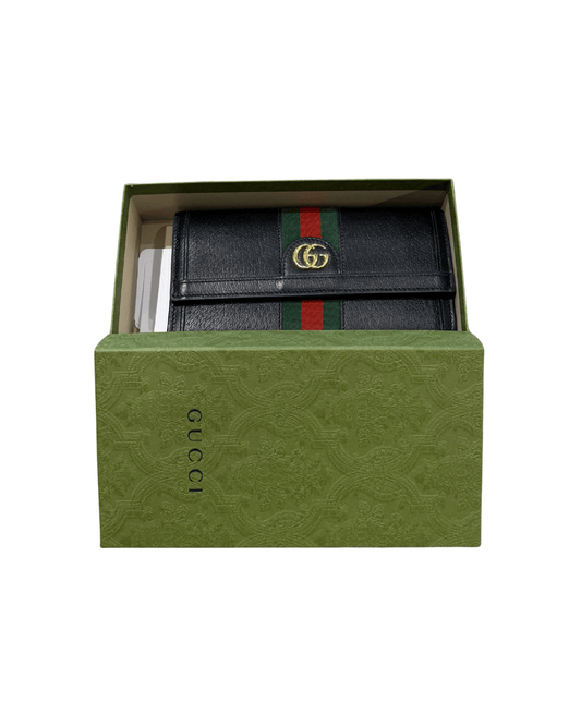 PORTAFOGLIO GUCCI OPHIDIA NERO