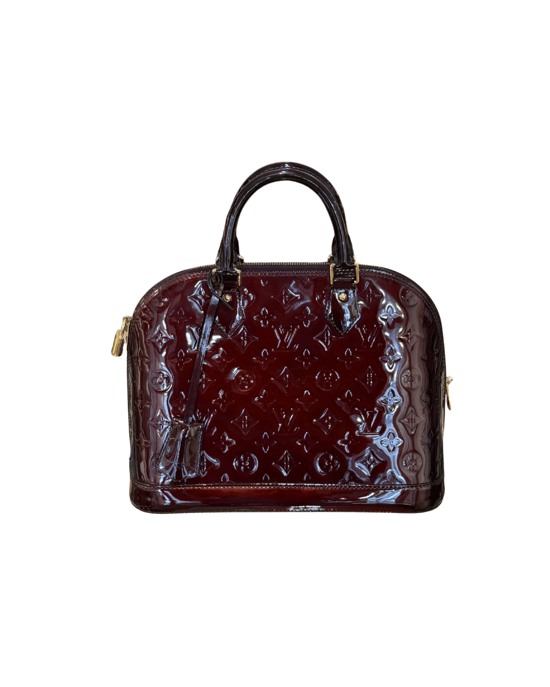 ALMA PM LOUIS VUITTON VERNIS BORDEAUX/MARRONE
