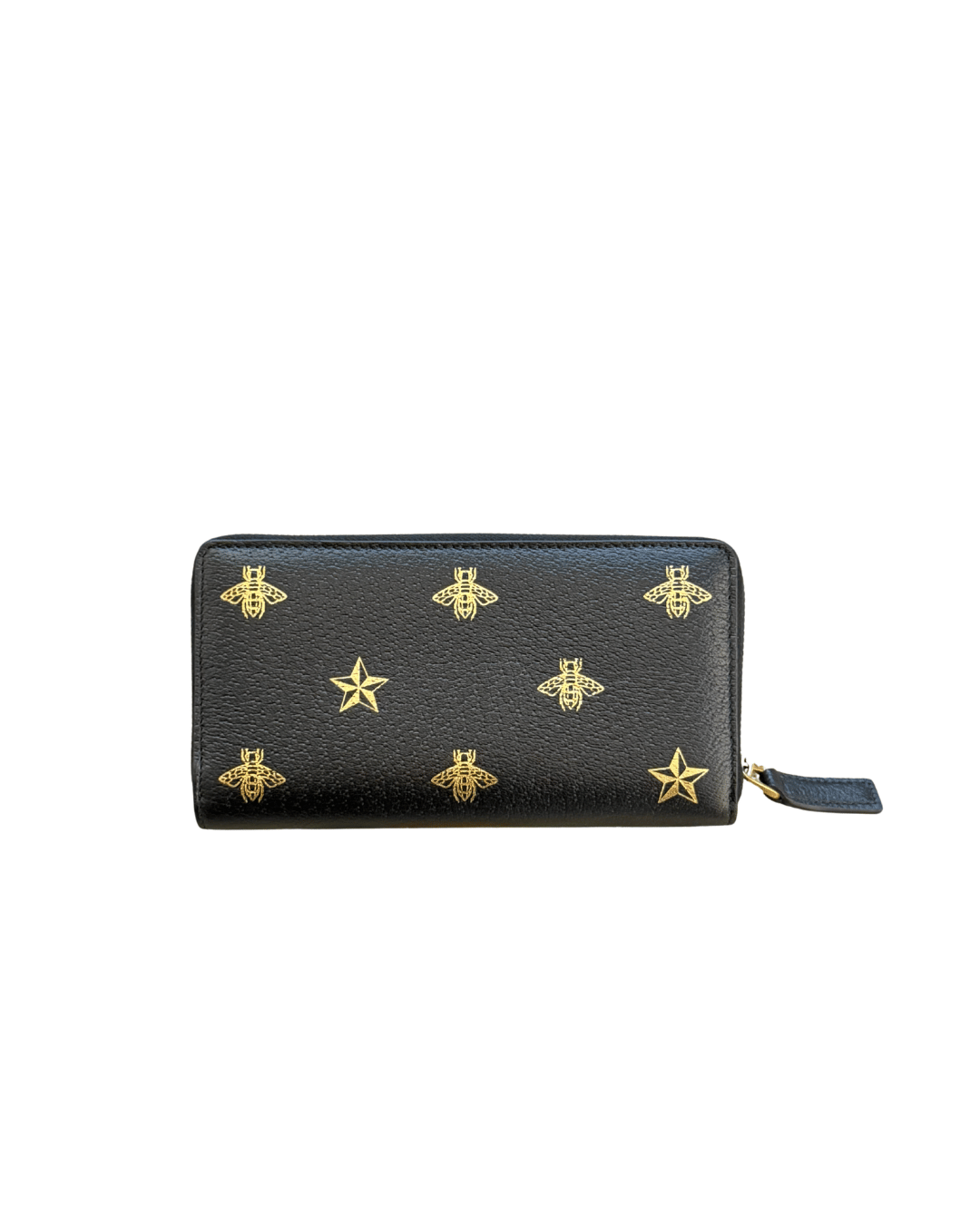 PORTAFOGLIO NERO GUCCI ANIMALIER BEE STAR