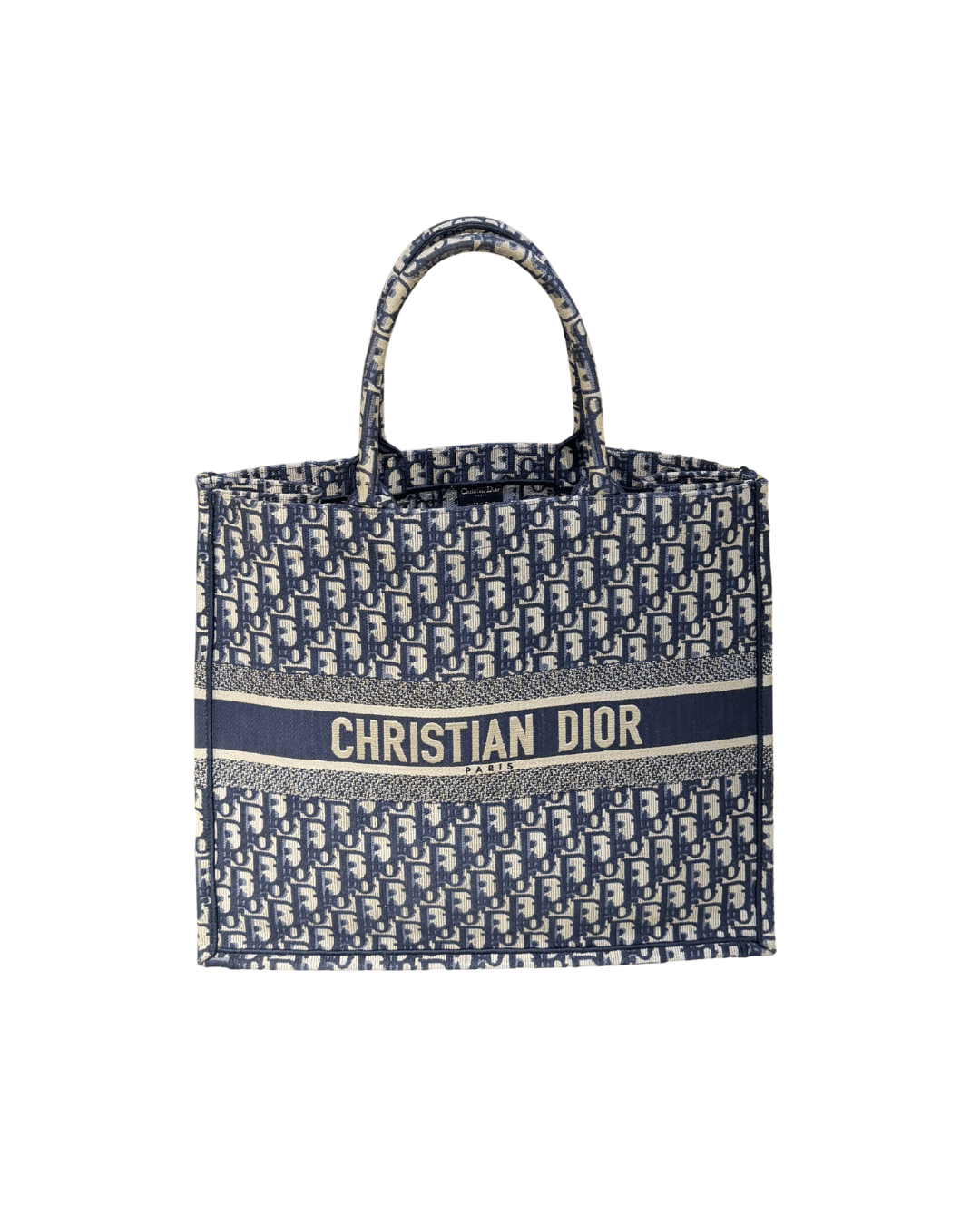 BOOK TOTE DIOR GRANDE BLU