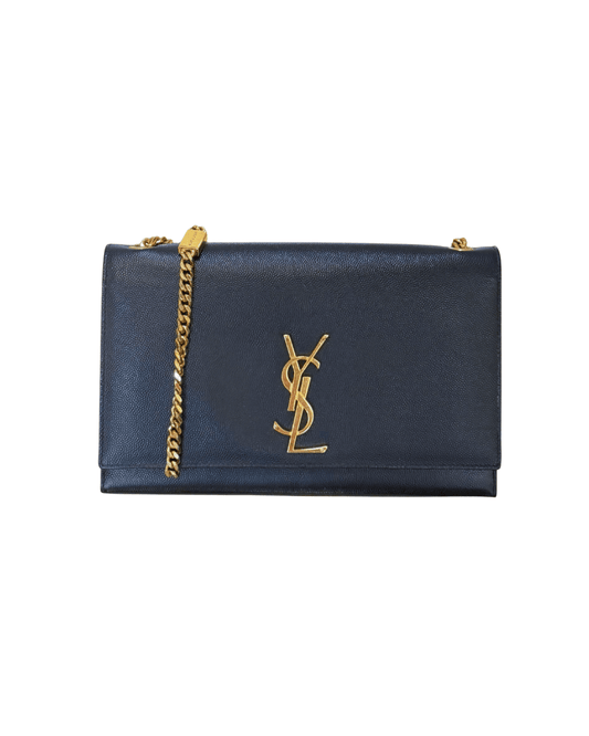 KATE YSL MEDIA BLU NOTTE HARDWARE DORATO