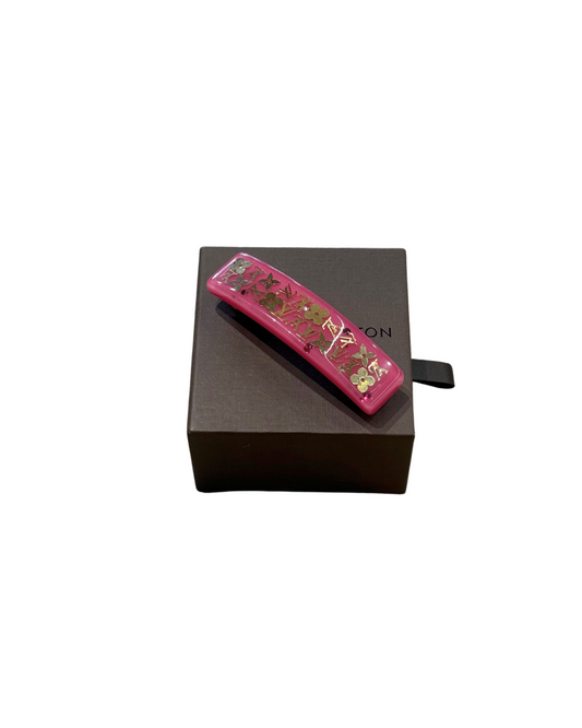FERMAGLIO CAPELLI LOUIS VUITTON FUCSIA