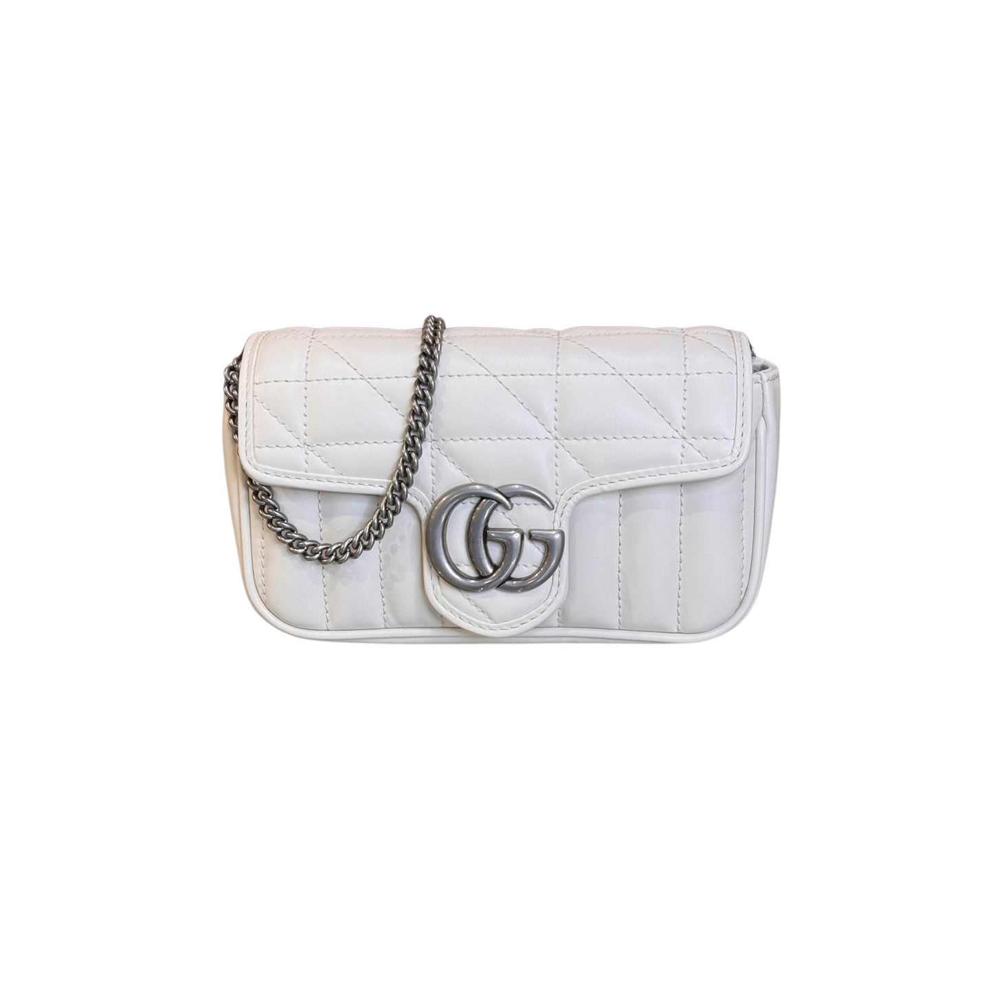 GUCCI MINI MARMONT BIANCA