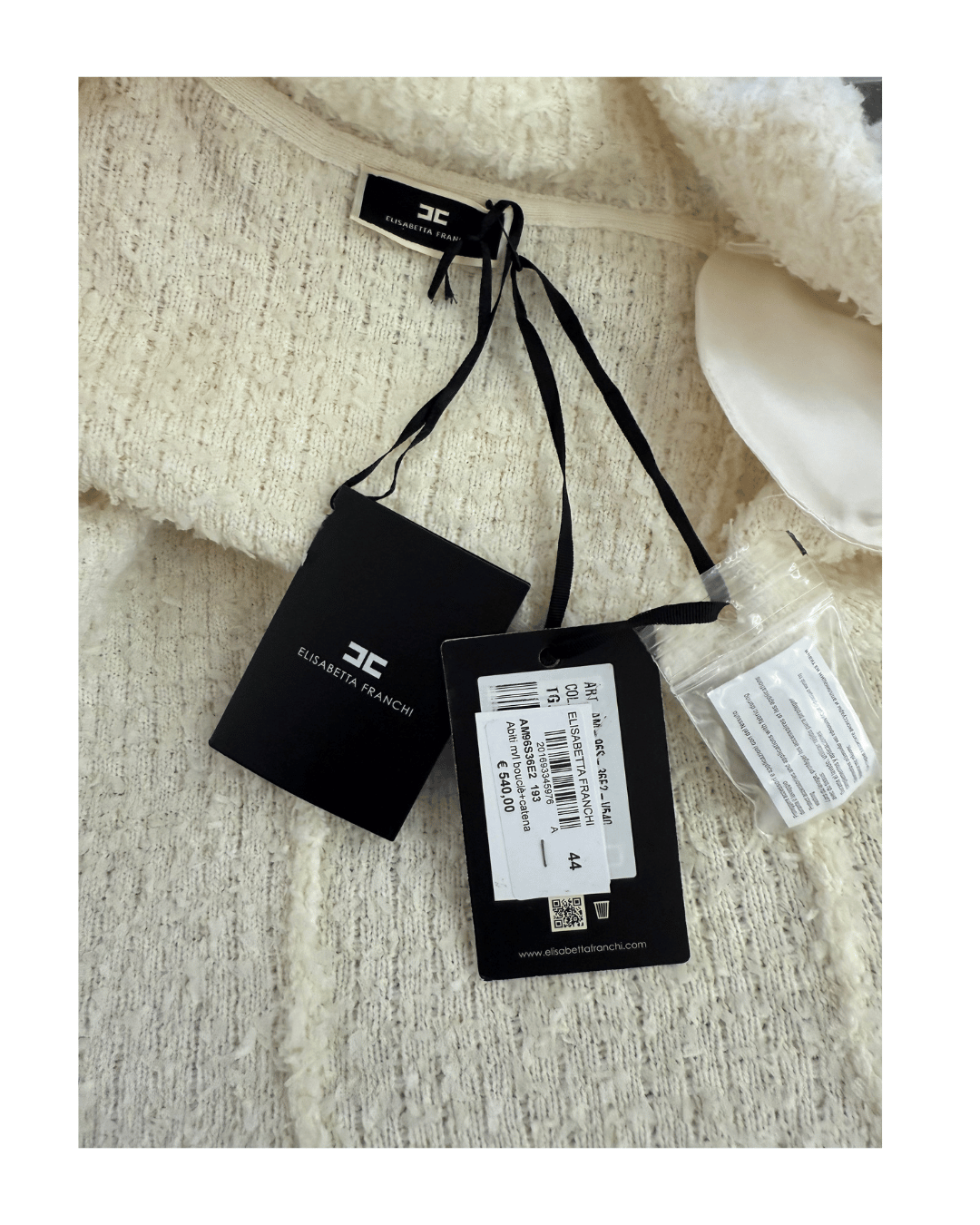 ABITO DOPPIOPETTO PANNA ELISABETTA FRANCHI