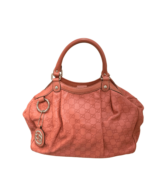 BORSA GUCCI GUCCISSIMA COLOR CORALLO