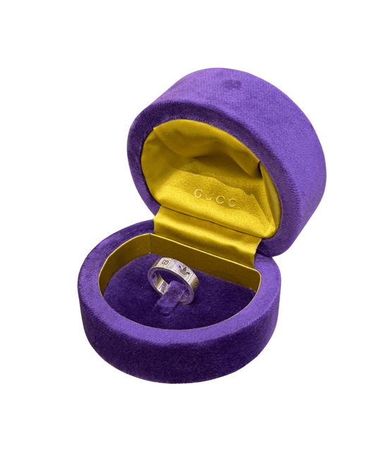 ANELLO GUCCI X ADIDAS ARGENTO 925