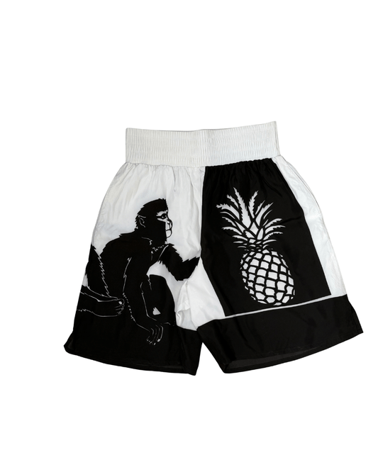 PANTALONI CORTI BOTTEGA VENETA MONKEY PINEAPPLE Tg 38