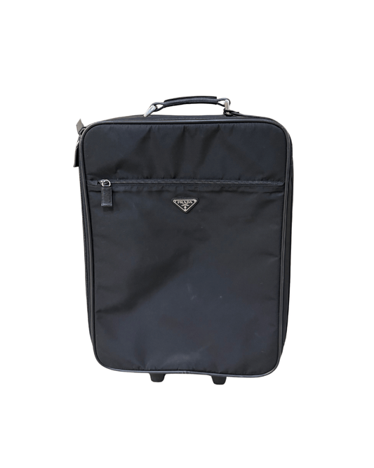 TROLLEY PRADA TESSUTO TECNICO NERO