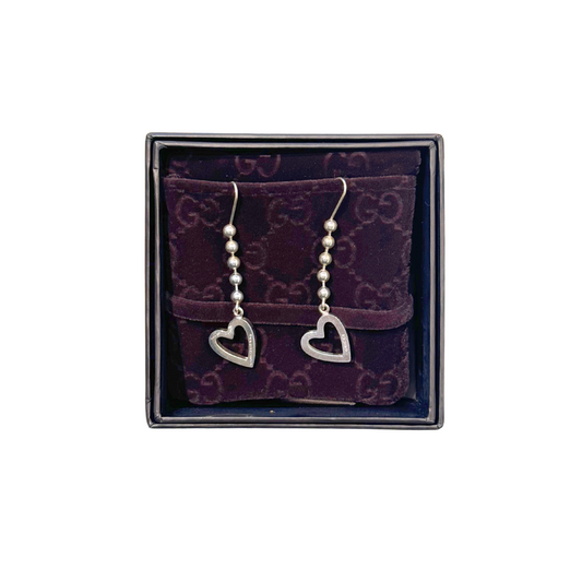 ORECCHINI GUCCI ARGENTO