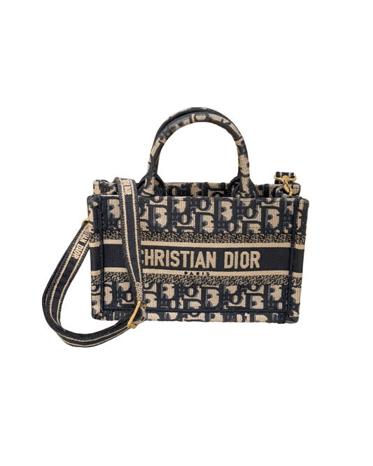 DIOR MINI BOOKTOTE CON TRACOLLA