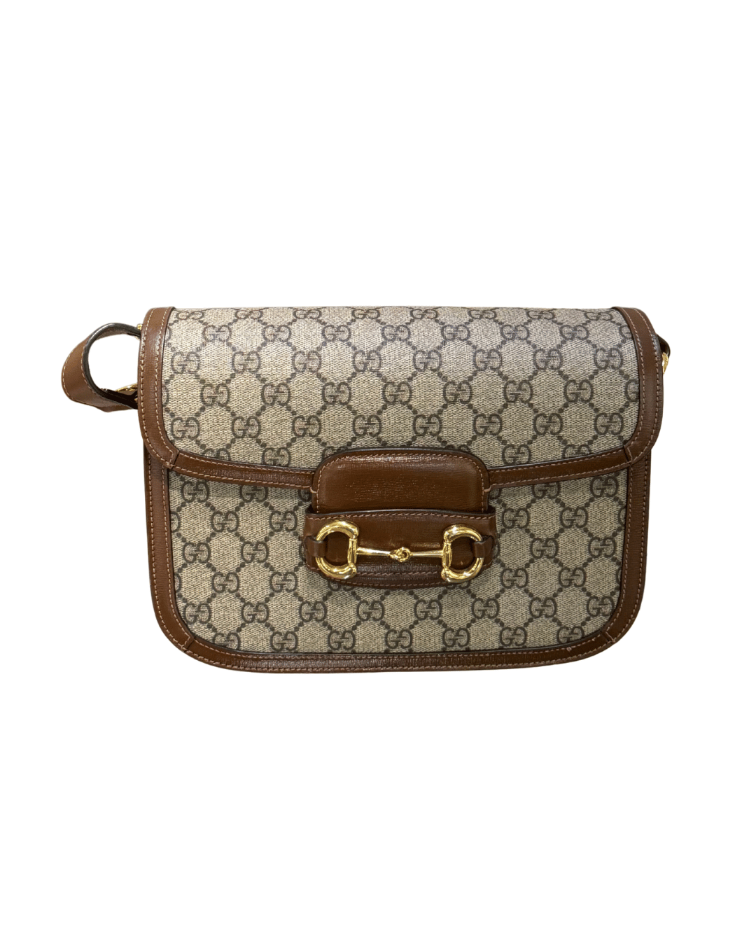 GUCCI HORSEBIT 1955 GG SUPREME RIFINITURE MARRONI