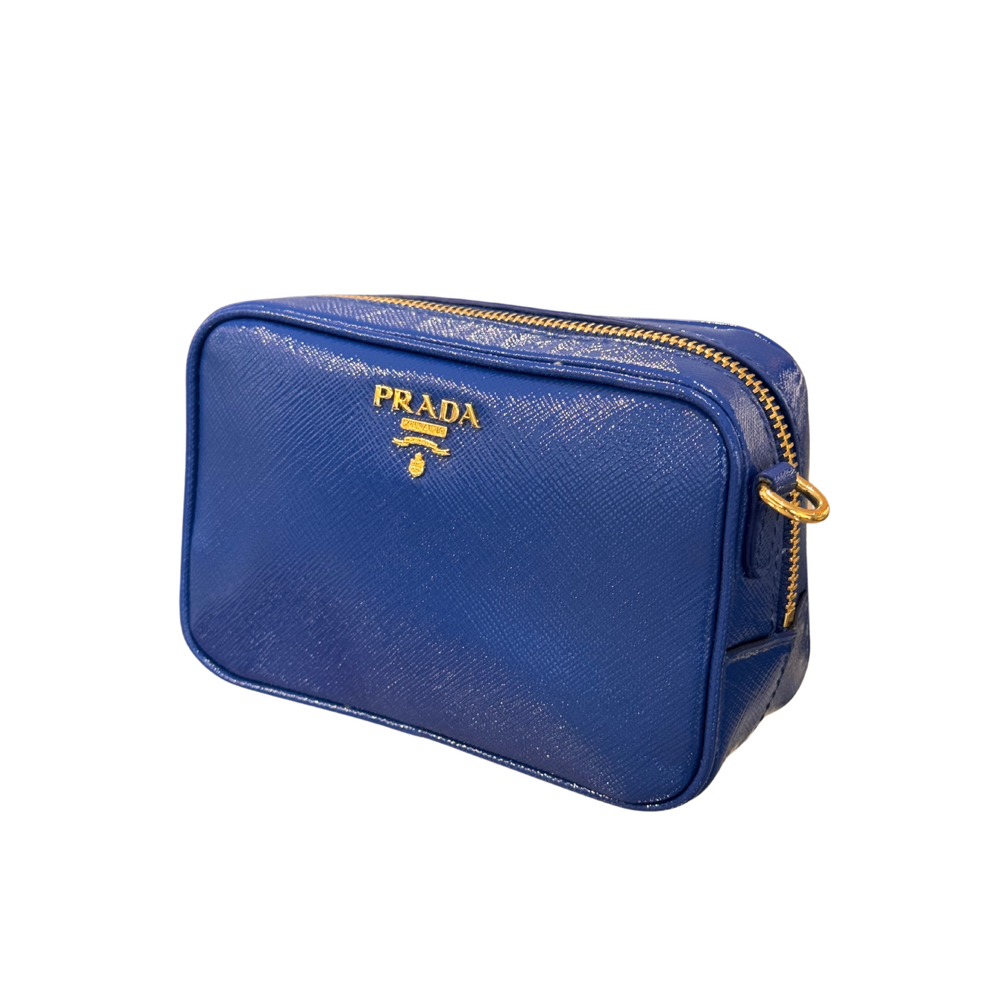 PICCOLA POCHETTE PRADA BLU ELETTRICA