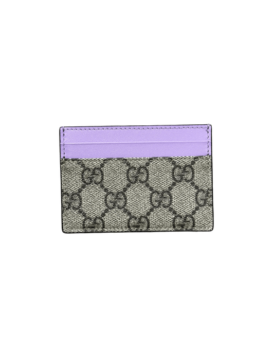 PORTACARTE GUCCI RIFINITURE LILLA