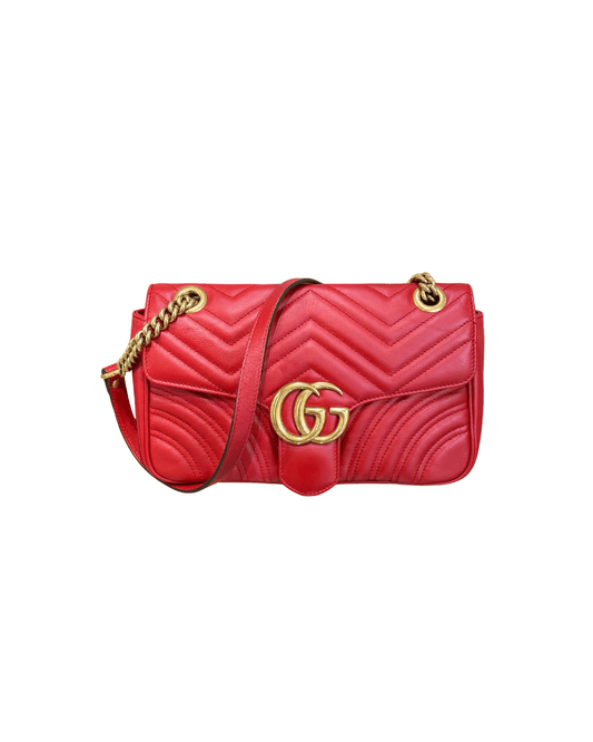 GUCCI MARMONT 26 ROSSA