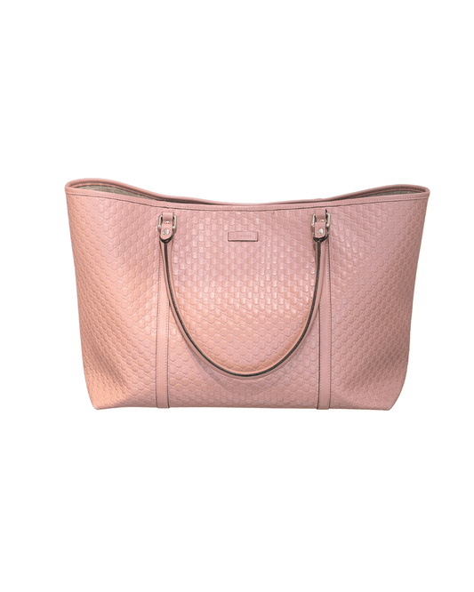 SHOPPER GUCCI GUCCISSIMA PELLE ROSA
