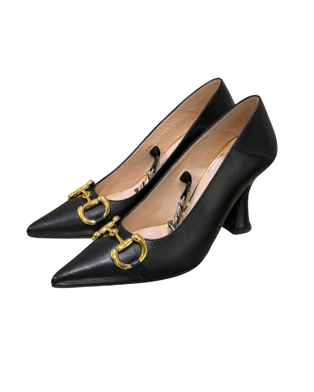 DECOLLETE MALAGA GUCCI NERE MORSETTO
