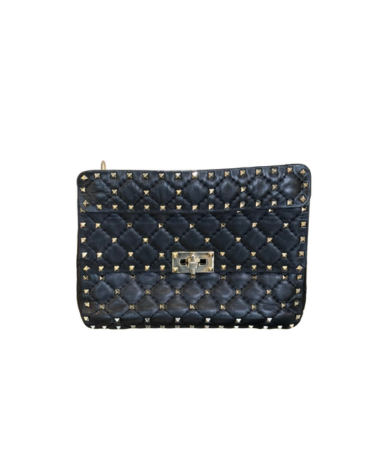 VALENTINO SPIKE MEDIA NERA