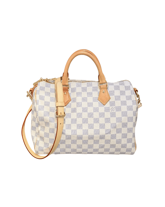 SPEEDY 30 BANDO DAMIER AZUR LOUIS VUITTON