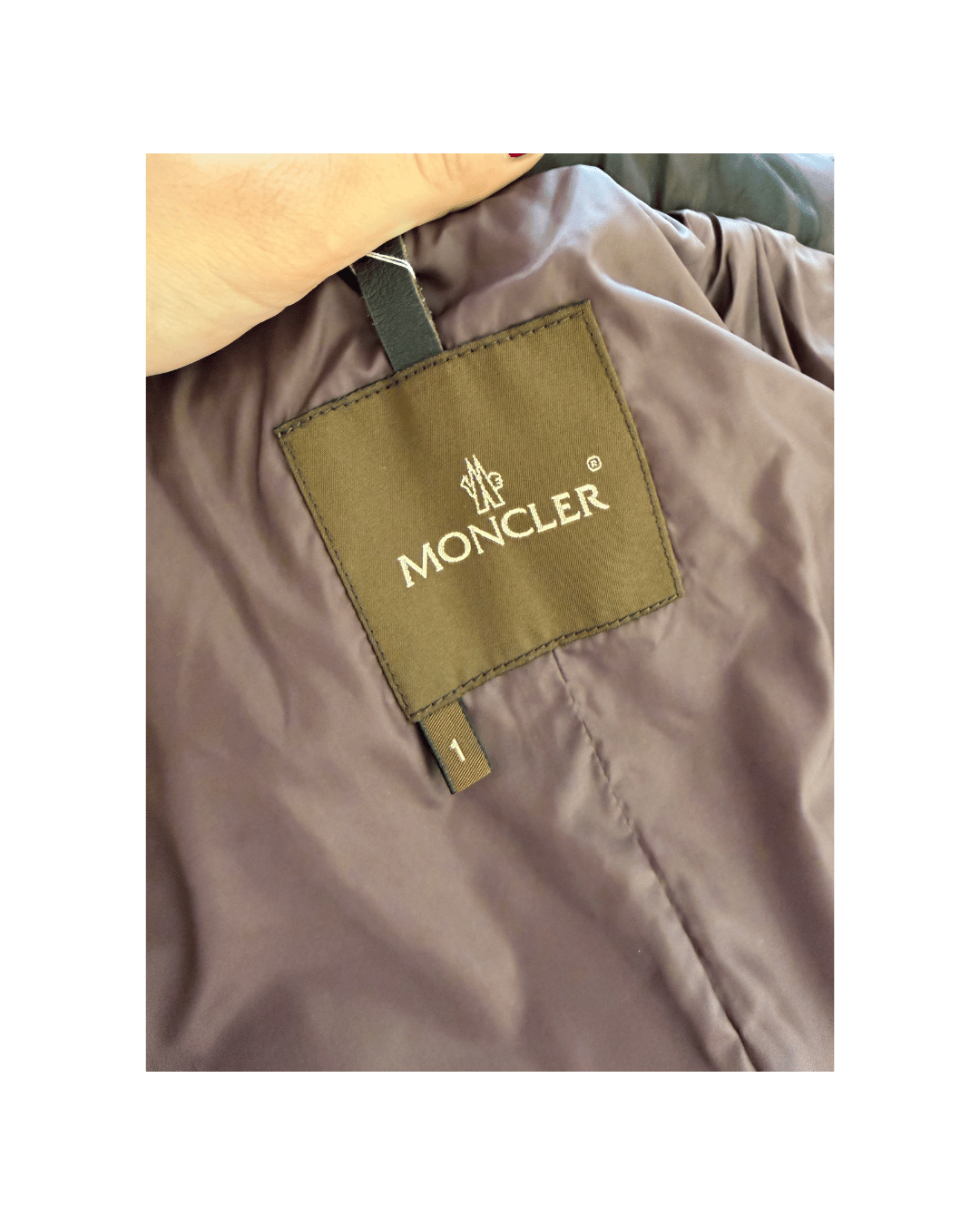 MONCLER TRAPUNTATO CHECK CON ROUCHE