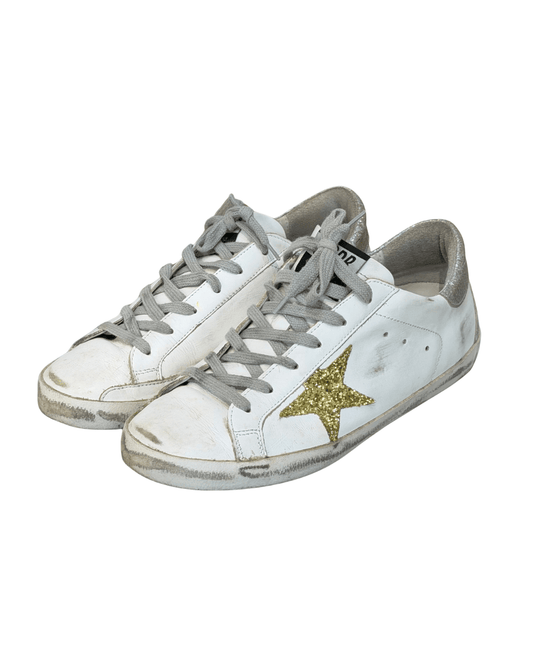 GOLDEN GOOSE SUPERSTAR BIANCHE STELLA ORO Nr 39