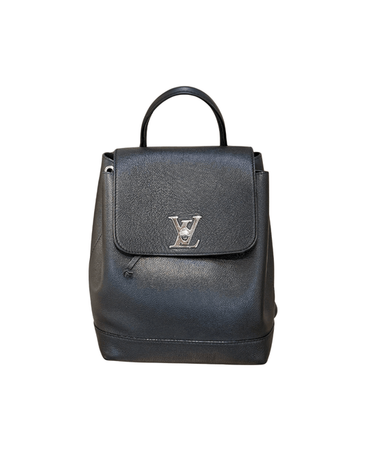 ZAINO PELLE NERA LOCKME PM LOUIS VUITTON