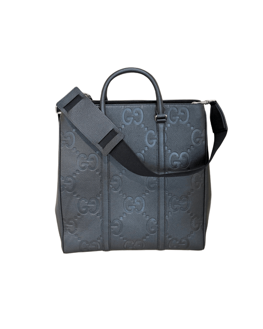 BORSA LAVORO GUCCI PELLE NERA