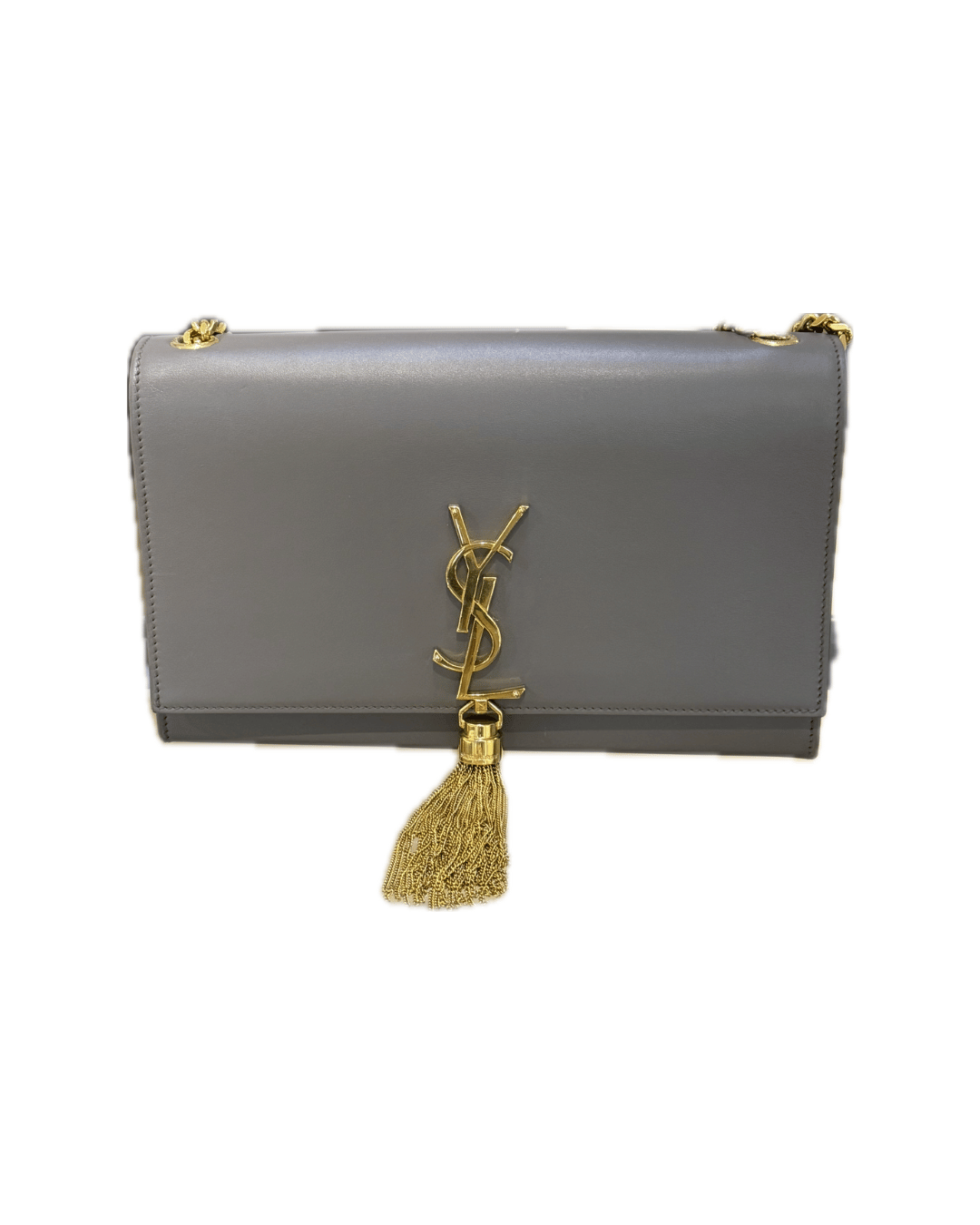 KATE MEDIA YSL PELLE LISCIA GRIGIA
