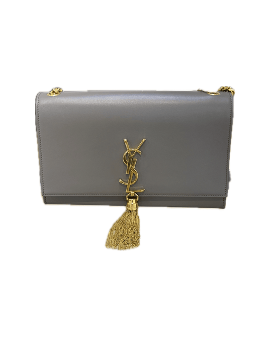 KATE MEDIA YSL PELLE LISCIA GRIGIA