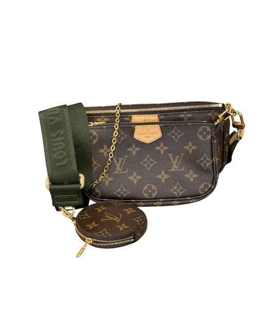 MULTIPOCHETTE LOUIS VUITTON TRACOLLA VERDE