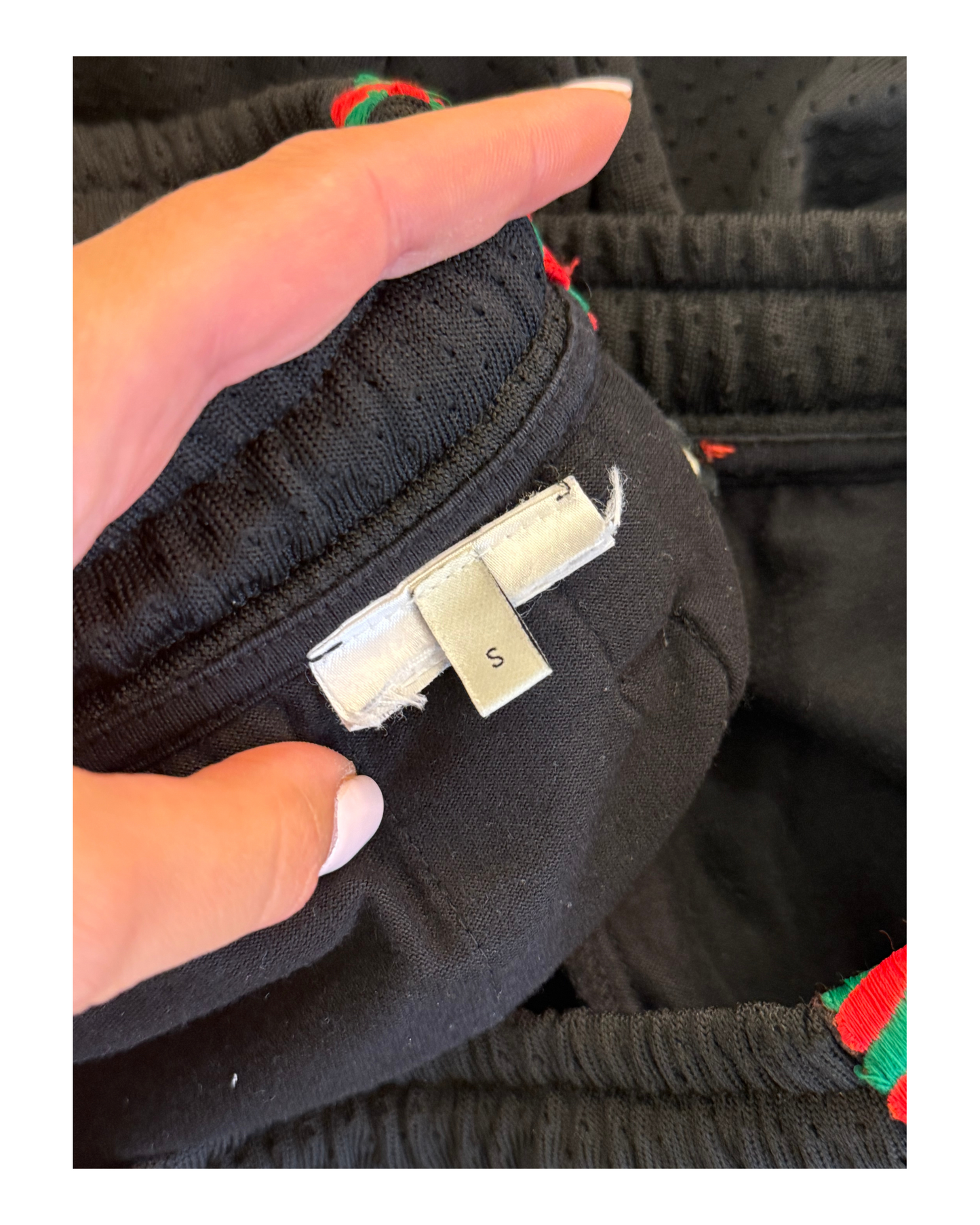 PANTALONI GUCCI NERI