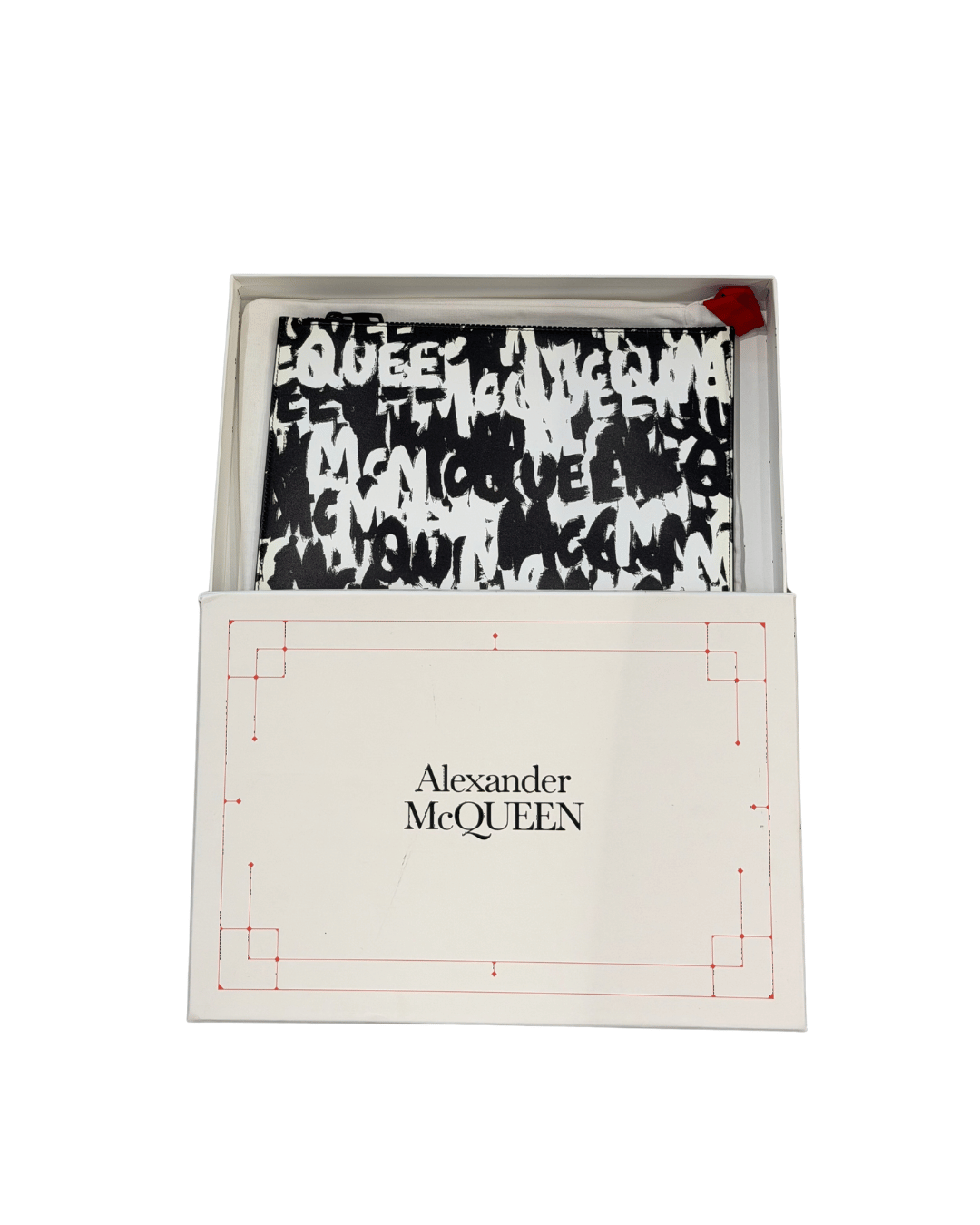 POCHETTE ALEXANDER MCQUEEN UNISEX GRAFFITI