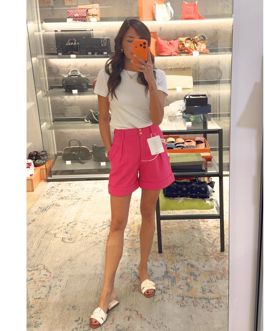SHORTS BALMAIN FUCSIA