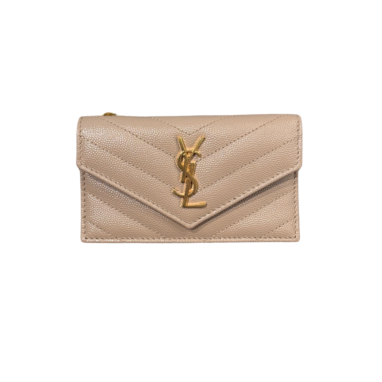 PORTAFOGLIO CASSANDRE YSL BEIGE