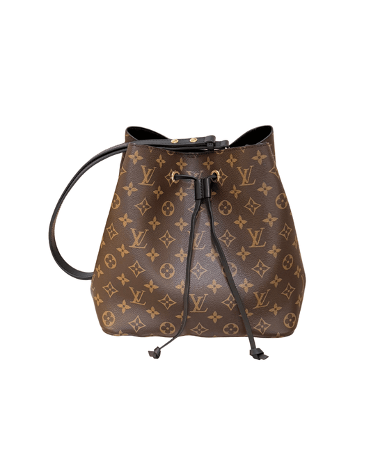 NEONOE LOUIS VUITTON MONOGRAM RIFINITURE NERE