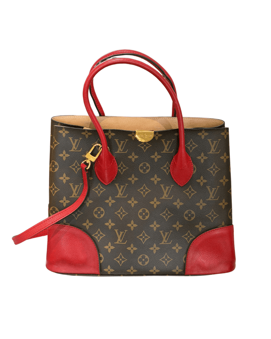 LOUIS VUITTON FLANDRIN TOTE RIFINITURE ROSSE