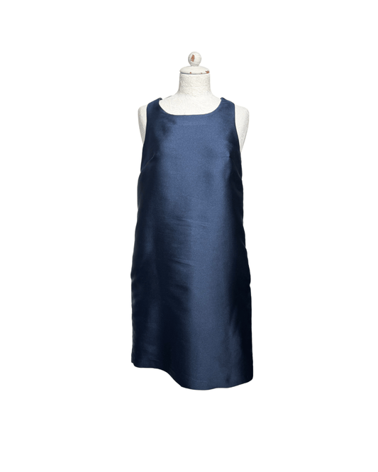 ABITO TUBINO SMANICATO BLU PAROSH