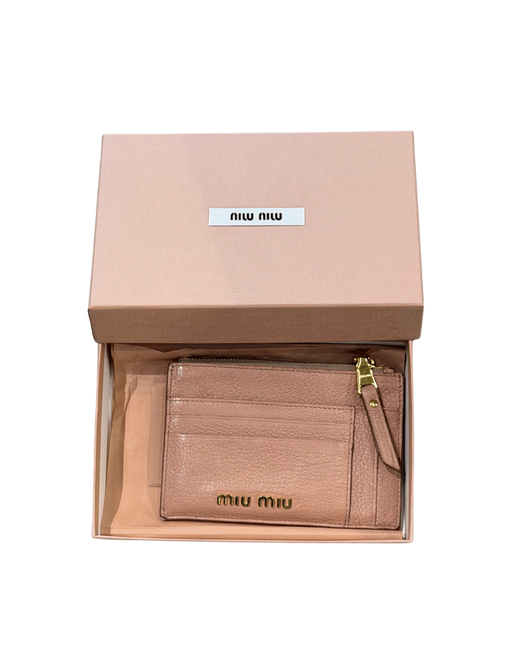 PORTACARTE MIUMIU ROSA CIPRIA