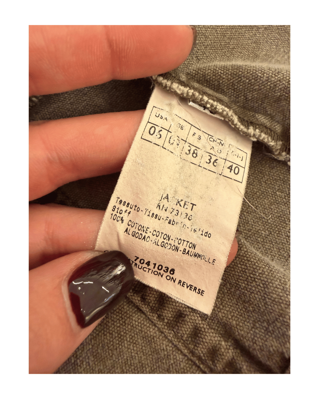 GIACCA MAX&CO COTONE KAKI Tg 40