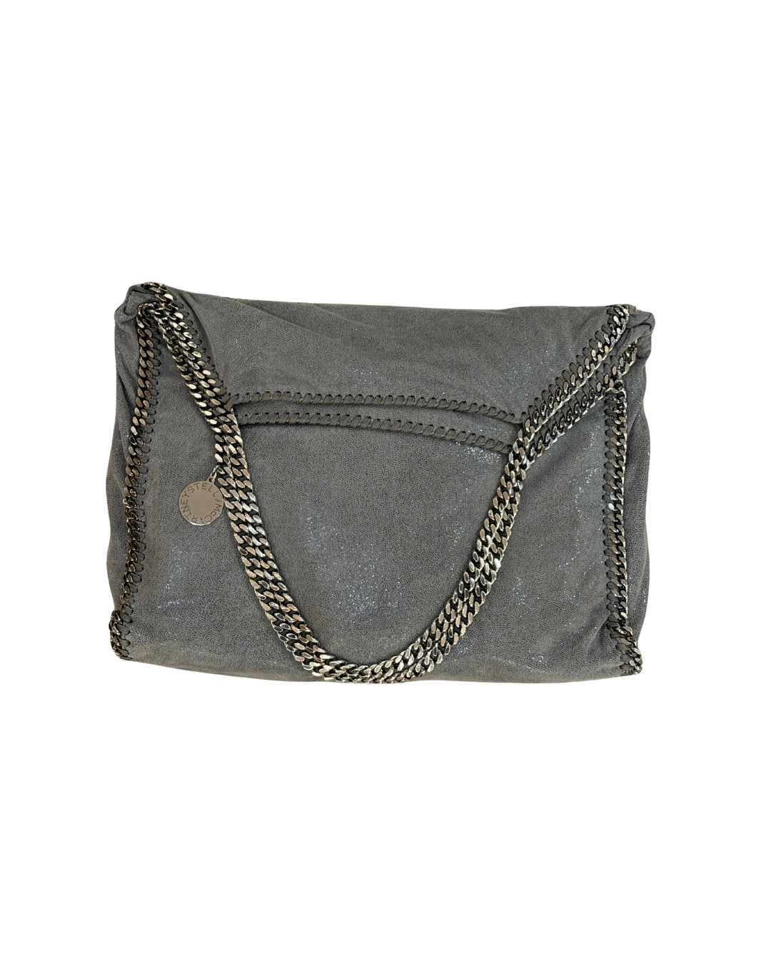STELLA MCCARTNEY FALABELLA GRIGIA DUE CATENE