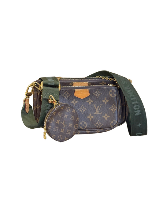 MULTIPOCHETTE LOUIS VUITTON TRACOLLA VERDE